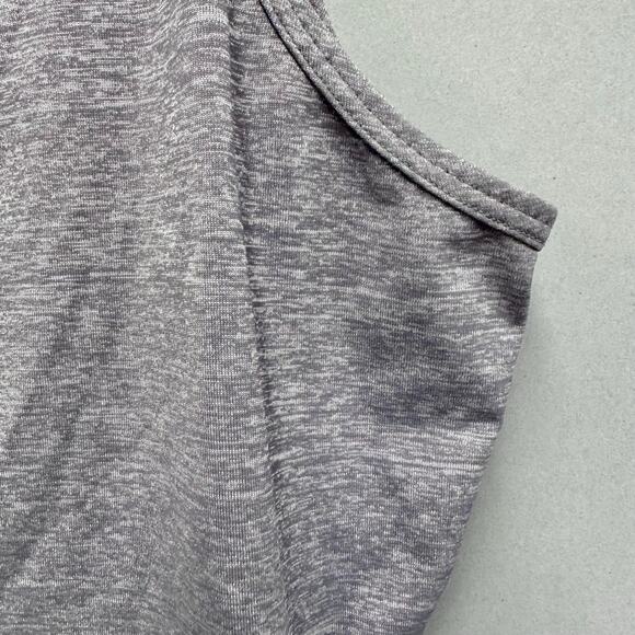Lululemon Open Back Tank in Gray size 6 high neck yoga workout - Picture 3 of 15
